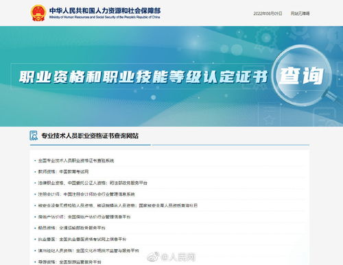 教師資格等20個(gè)證書(shū)官方查詢(xún)渠道公布，便捷認(rèn)證助力職業(yè)發(fā)展